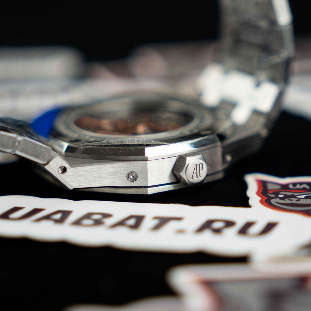 audemars P*g*et - royal oak perpetual cal 26574 ss/ss blk apsf a5134