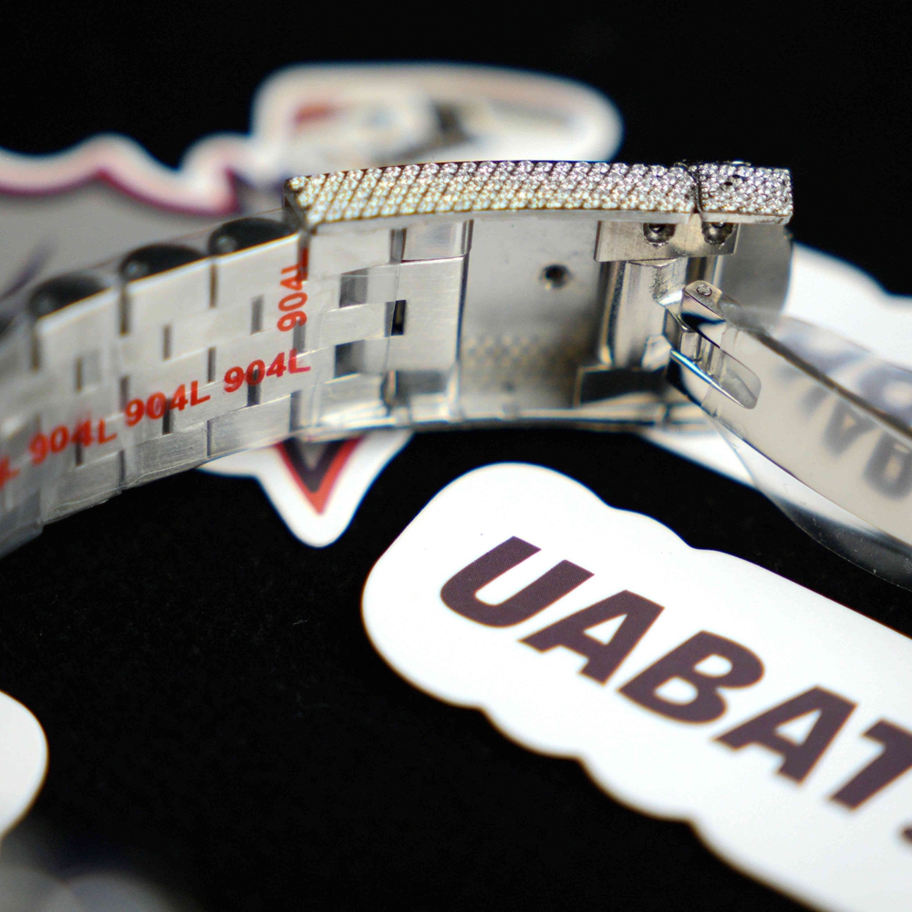 r*l*x - datejust 41mm full Di*m*nds 904l ss/ss sliver/stk gmf a2824