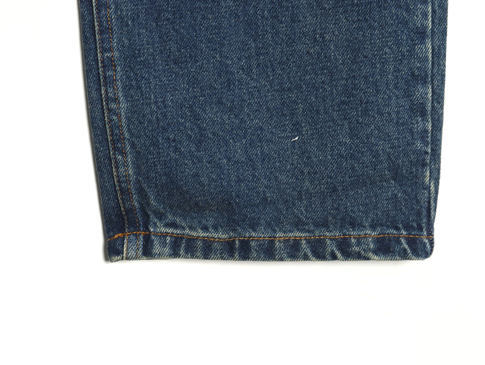 Miu Miu back pocket embroidered logo jeans