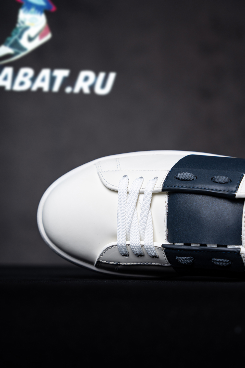 Valentina Calfskin Open Sneaker