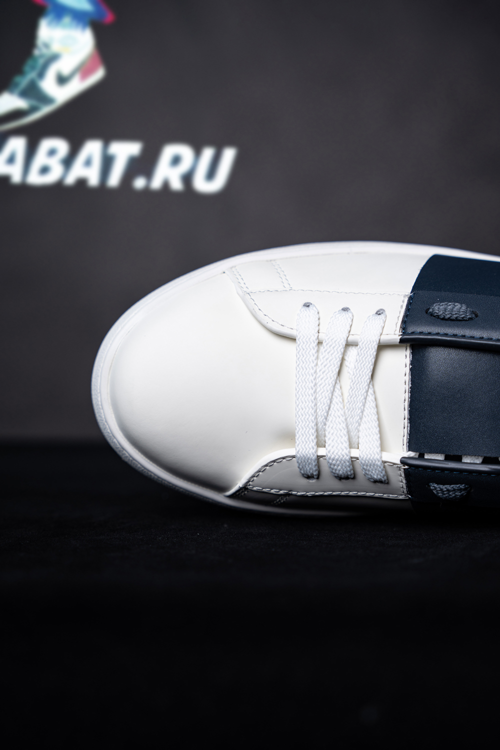 Valentina Calfskin Open Sneaker