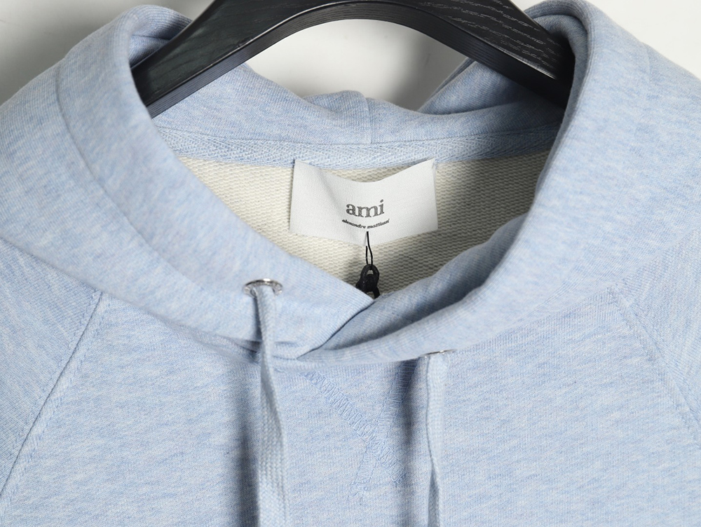 Ami Paris Classic Heart Embroidered Hoodie