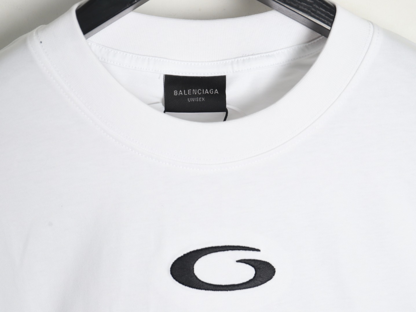 Ba*len*cia*ga basketball jersey embroidered print short-sleeved t-shirt