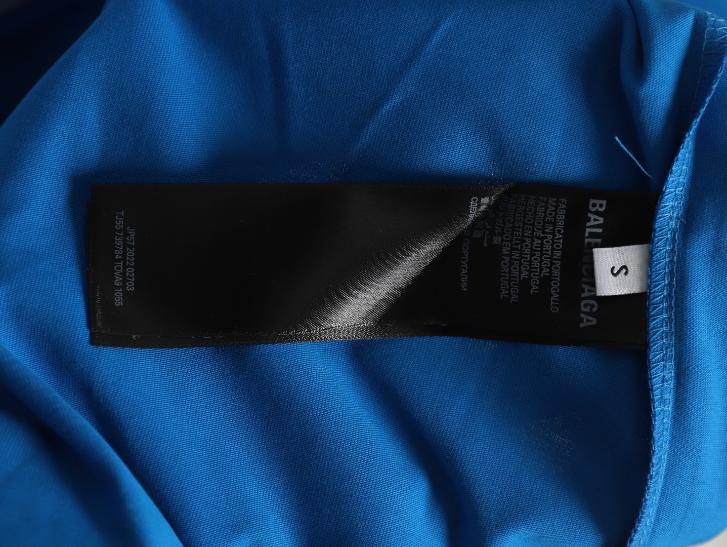 Ba*len*cia*ga basketball jersey embroidered print short-sleeved t-shirt tsk2