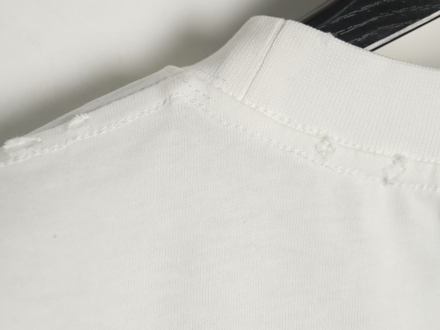 Ba*len*cia*ga back offset printed short-sleeved t-shirt