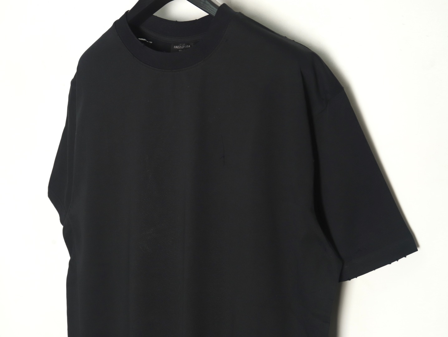 Ba*len*cia*ga back offset printed short-sleeved t-shirt tsk1