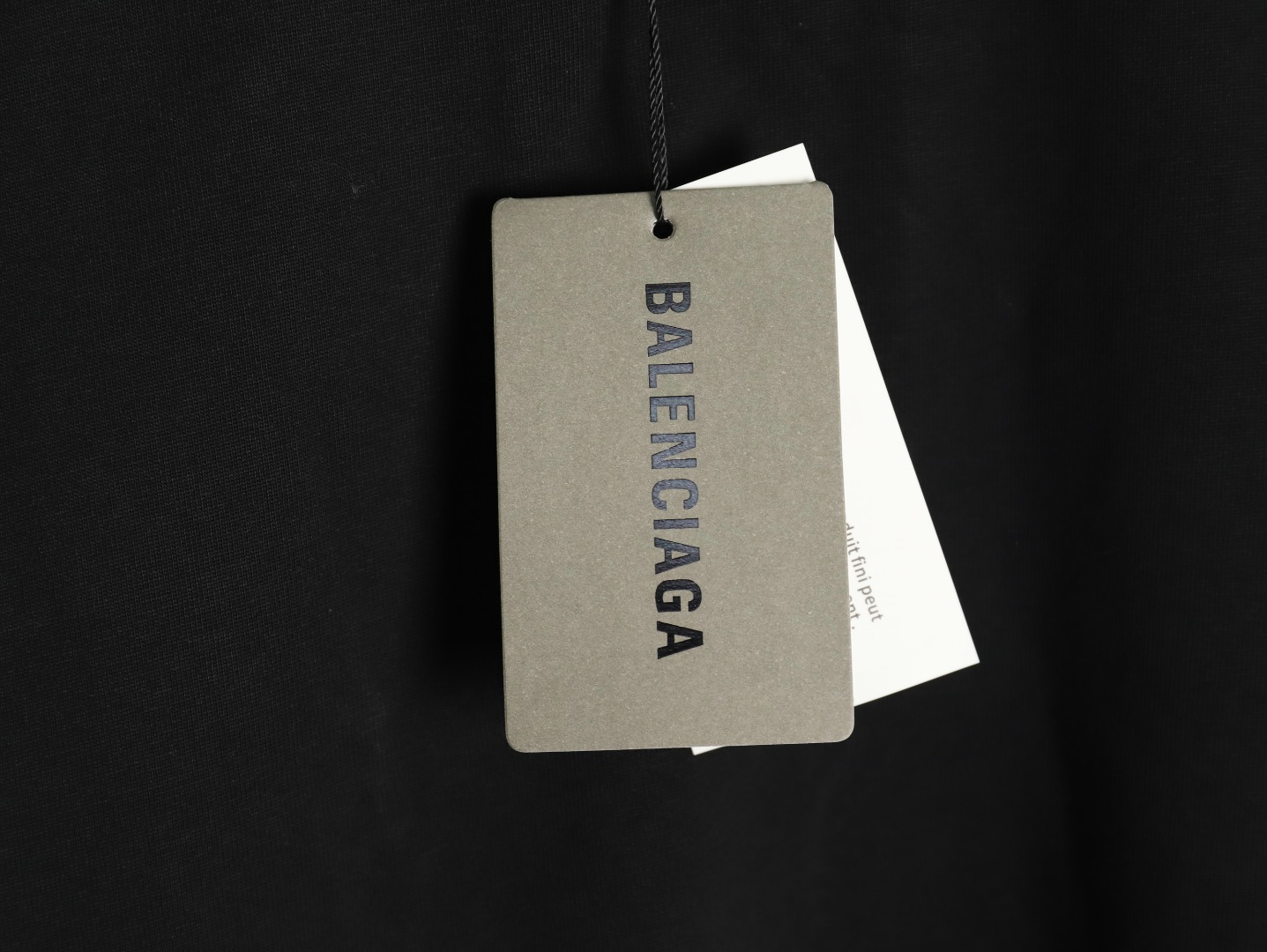 Ba*len*cia*ga back offset printed short-sleeved t-shirt tsk1