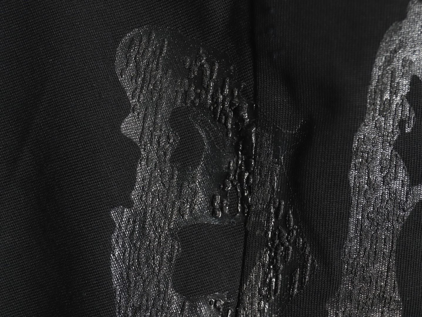 Ba*len*cia*ga back offset printed short-sleeved t-shirt tsk1