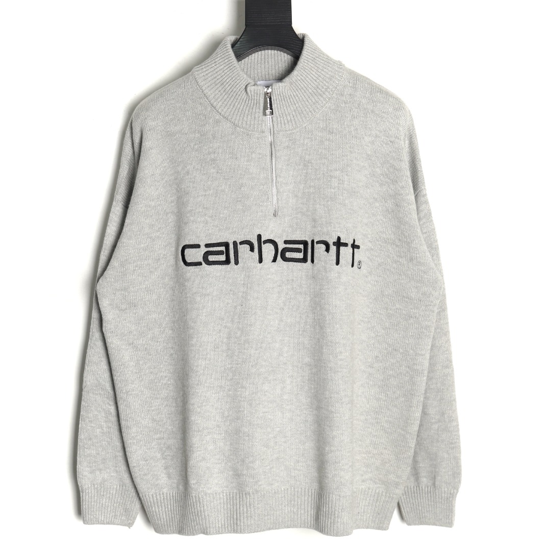 Carhartt Classic Wip Half Zip Stand Collar Sweater