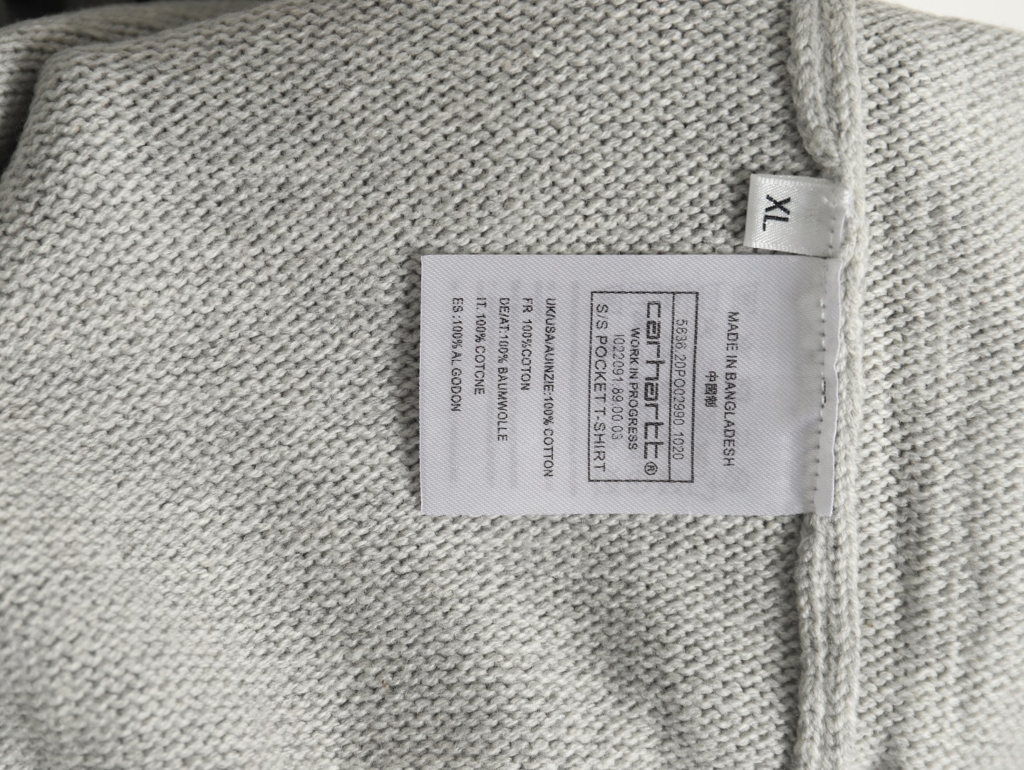 Carhartt Classic Wip Half Zip Stand Collar Sweater