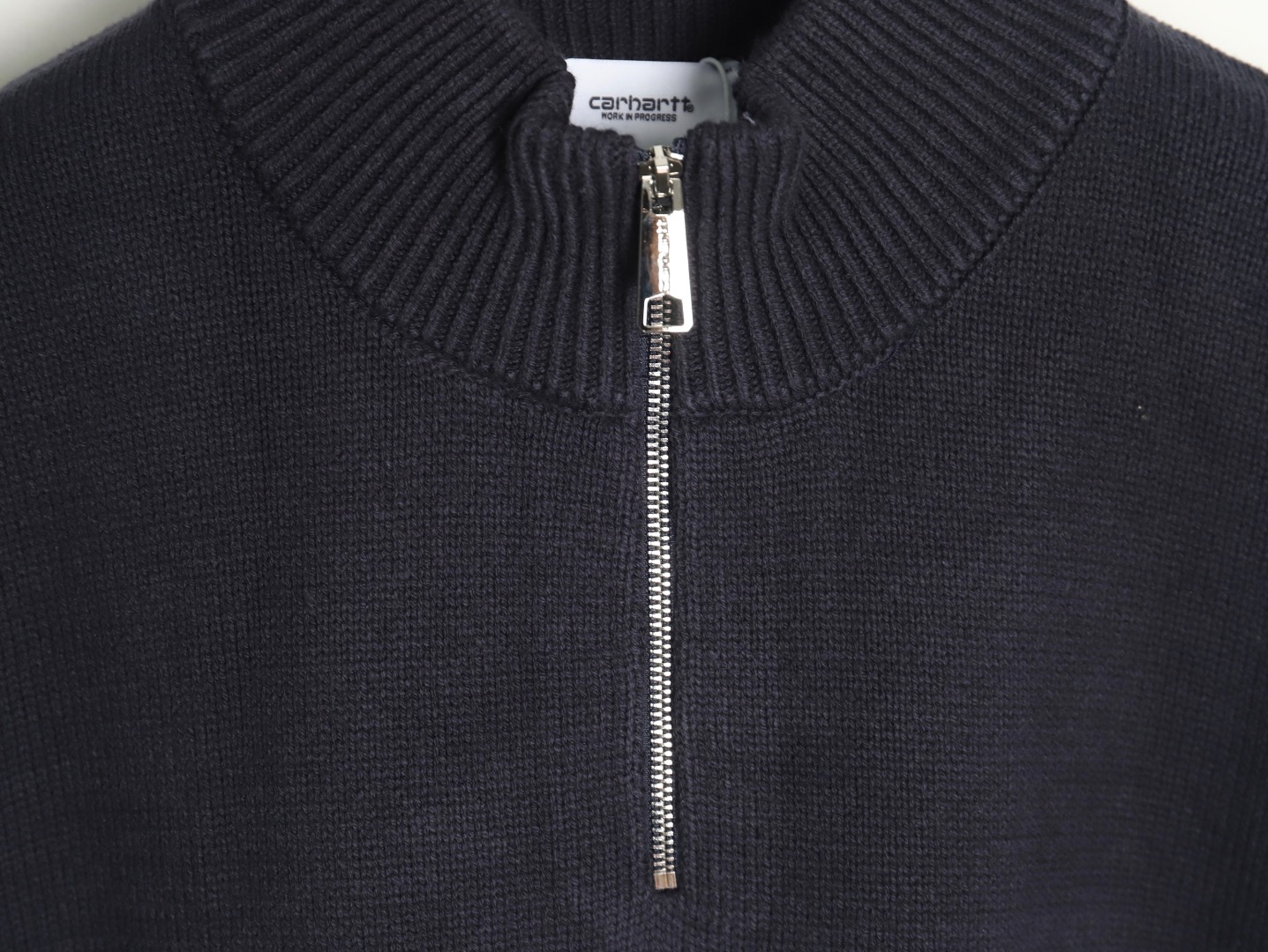 Carhartt Classic Wip Half Zip Stand Collar Sweater TSK1