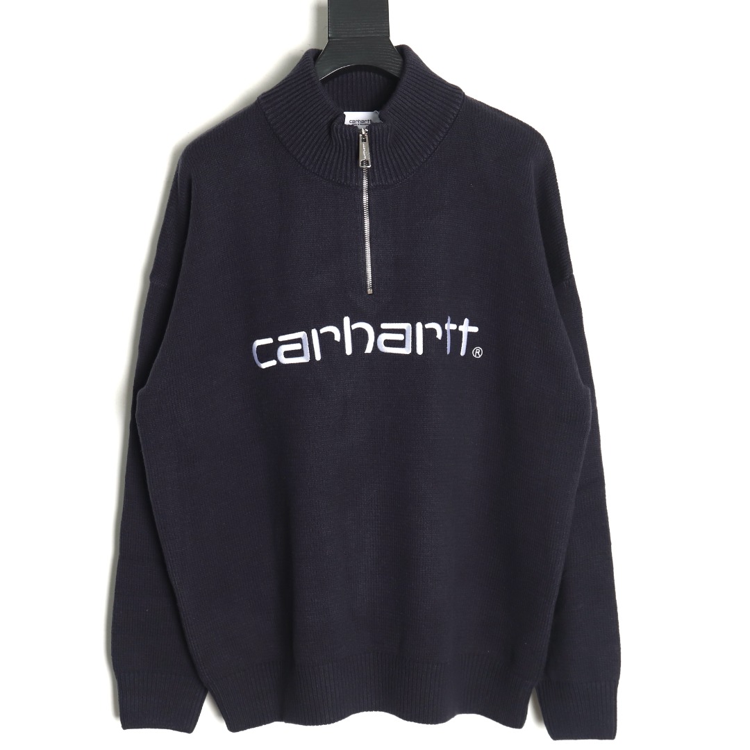 Carhartt Classic Wip Half Zip Stand Collar Sweater TSK1
