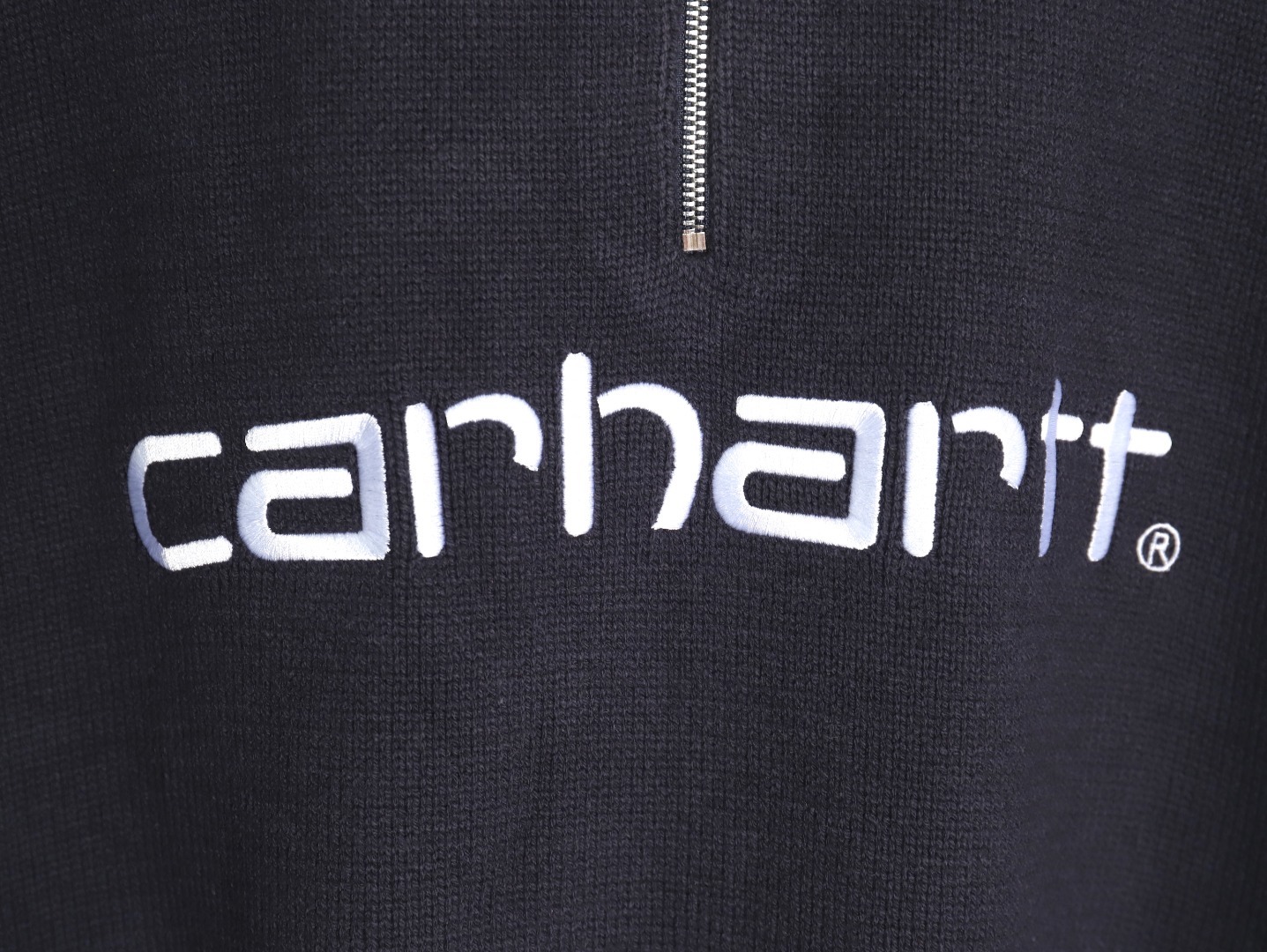 Carhartt Classic Wip Half Zip Stand Collar Sweater TSK1
