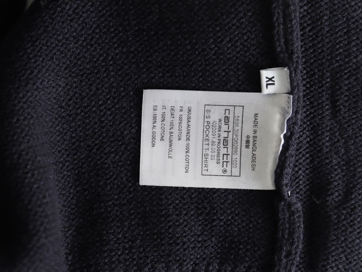 Carhartt Classic Wip Half Zip Stand Collar Sweater TSK1