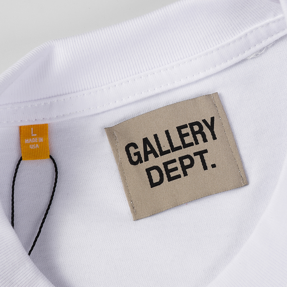 Gallery Dept Reversed Print Short Sleeve T-Shirt