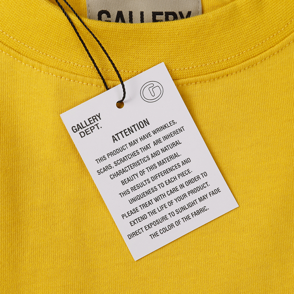 Gallery Dept Reversed Print Short Sleeve T-Shirt