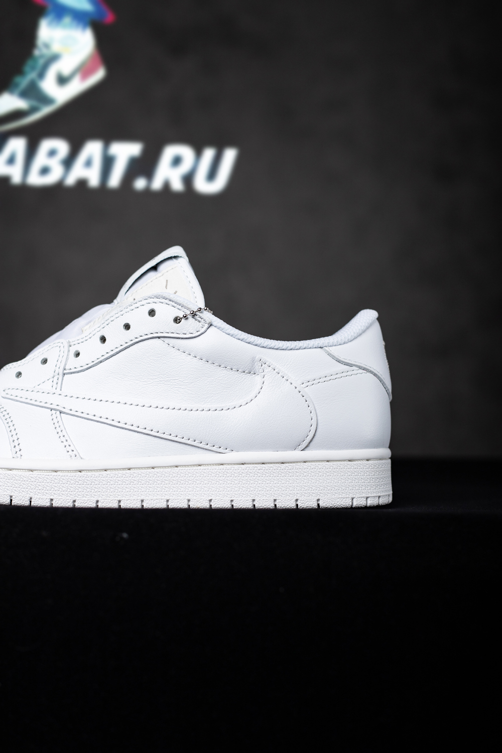 Custom Travis Scott x Air Jordan 1 Low“White Party”