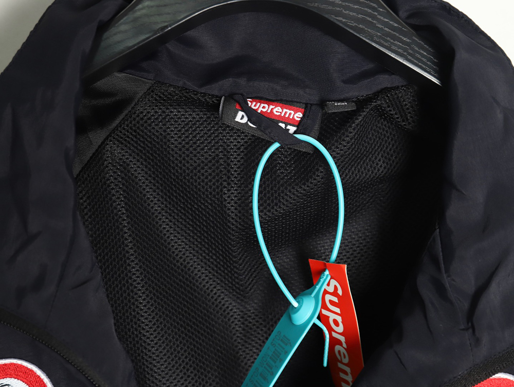 S*p*e & ducati co-branded printed contrasting sports jacket