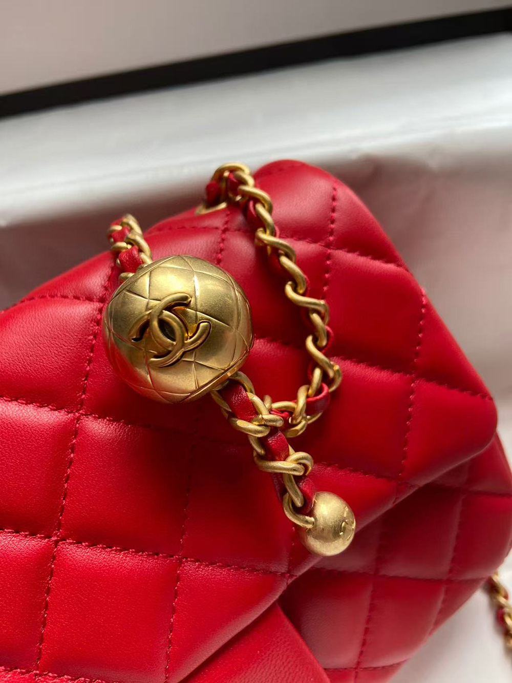 Ch*el flap shoulder bags as1787 13*19.5*6cm