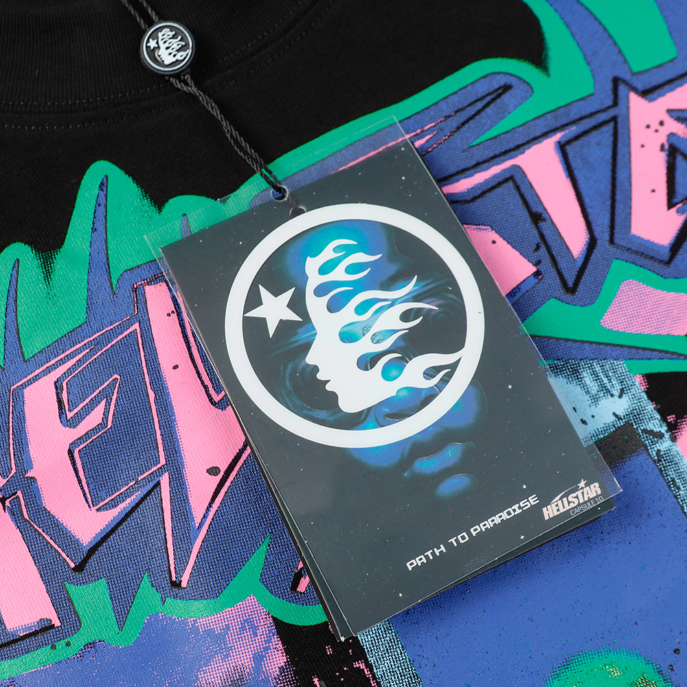 Hell Star Print Long Sleeve T-shirt