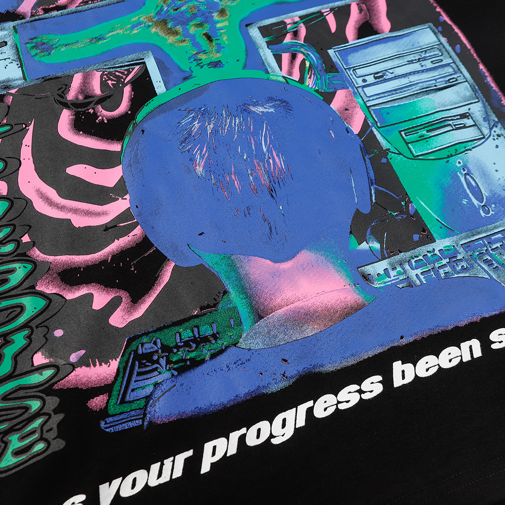 Hell Star Print Long Sleeve T-shirt