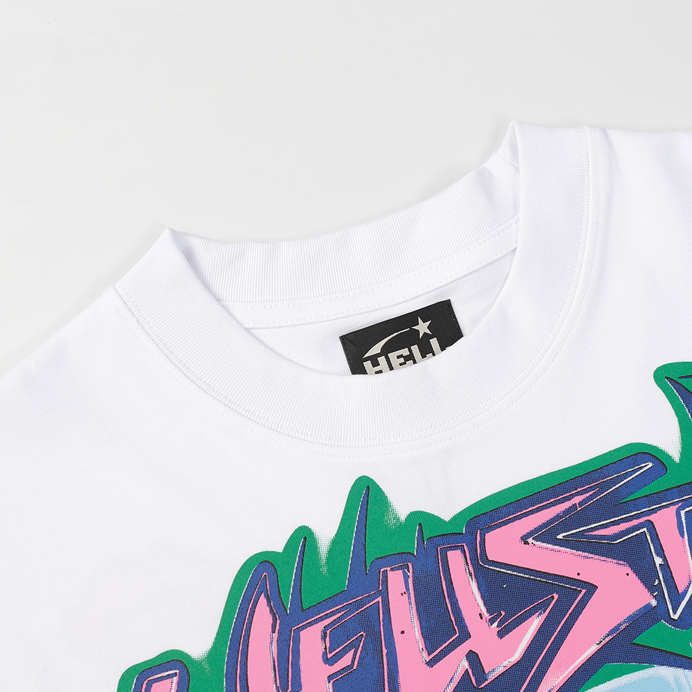 Hell Star Print Long Sleeve T-shirt