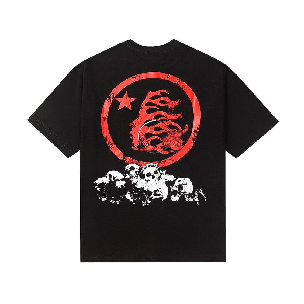 Hell star Crowned Skull T-shirt