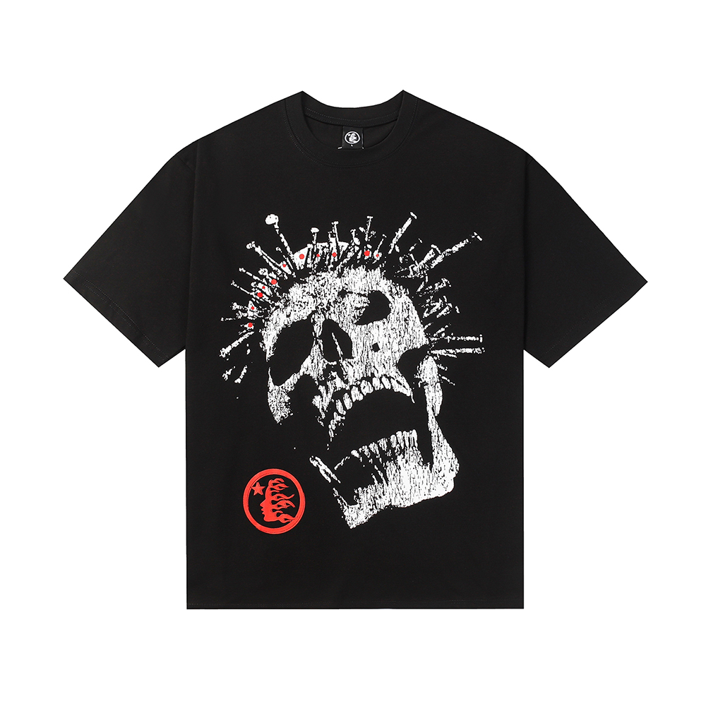 Hell star Crowned Skull T-shirt