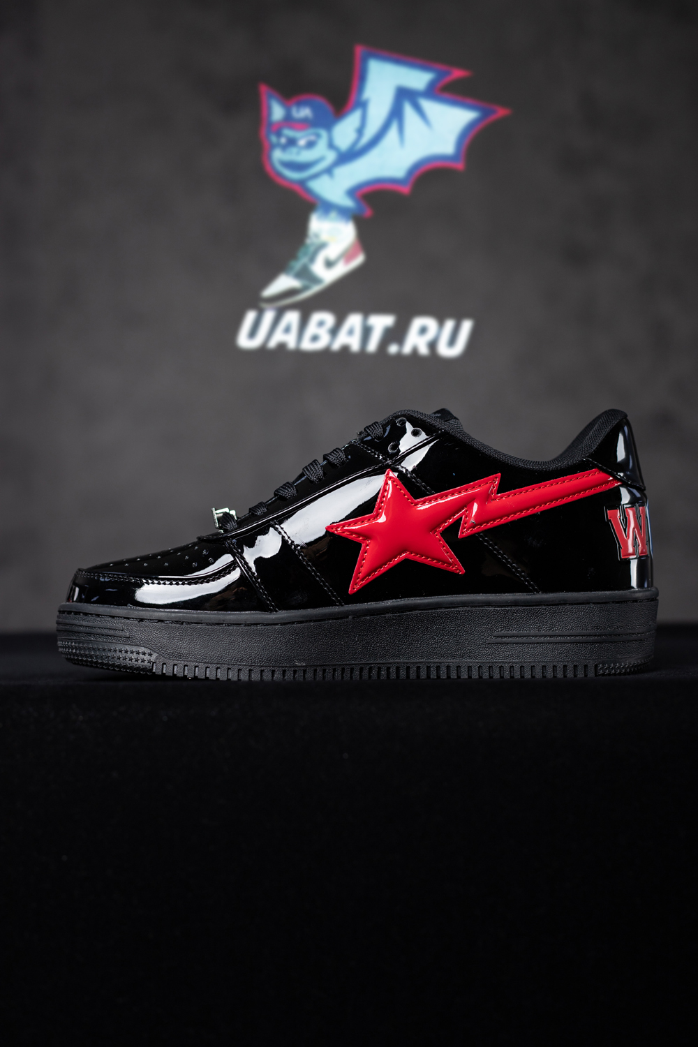 BAPE Shark Bape Sta Low Black