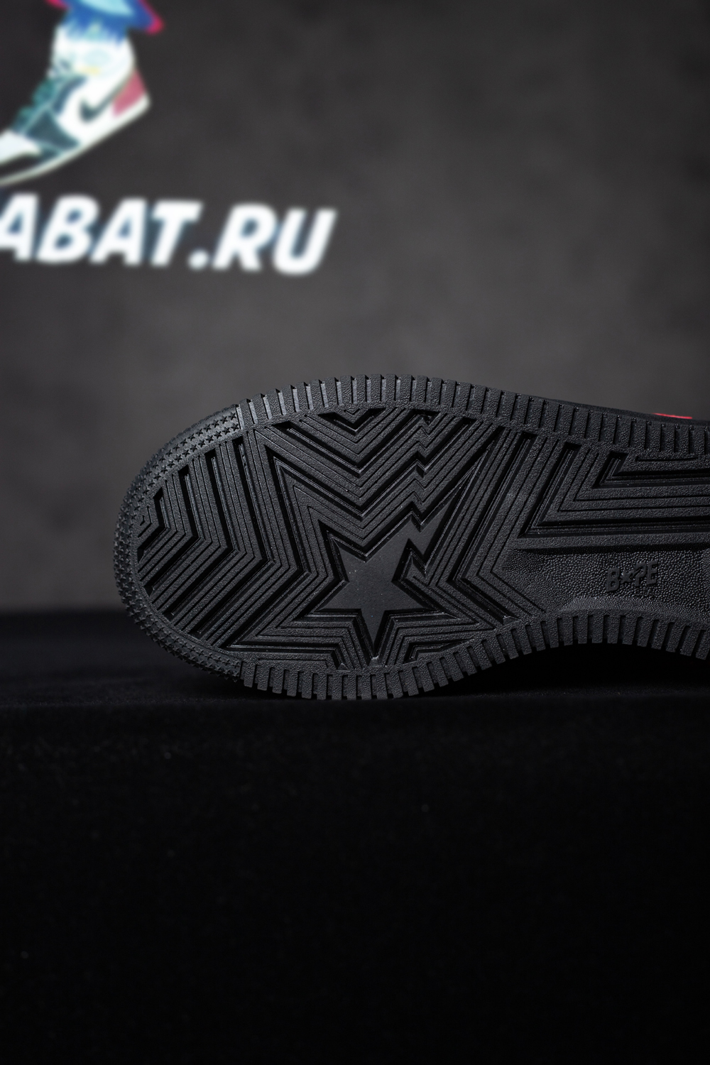 BAPE Shark Bape Sta Low Black