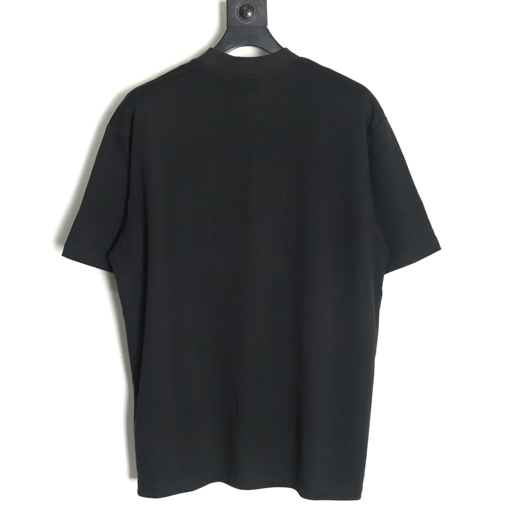 Ba*len*cia*ga small r logo print short sleeve t-shirt tsk1