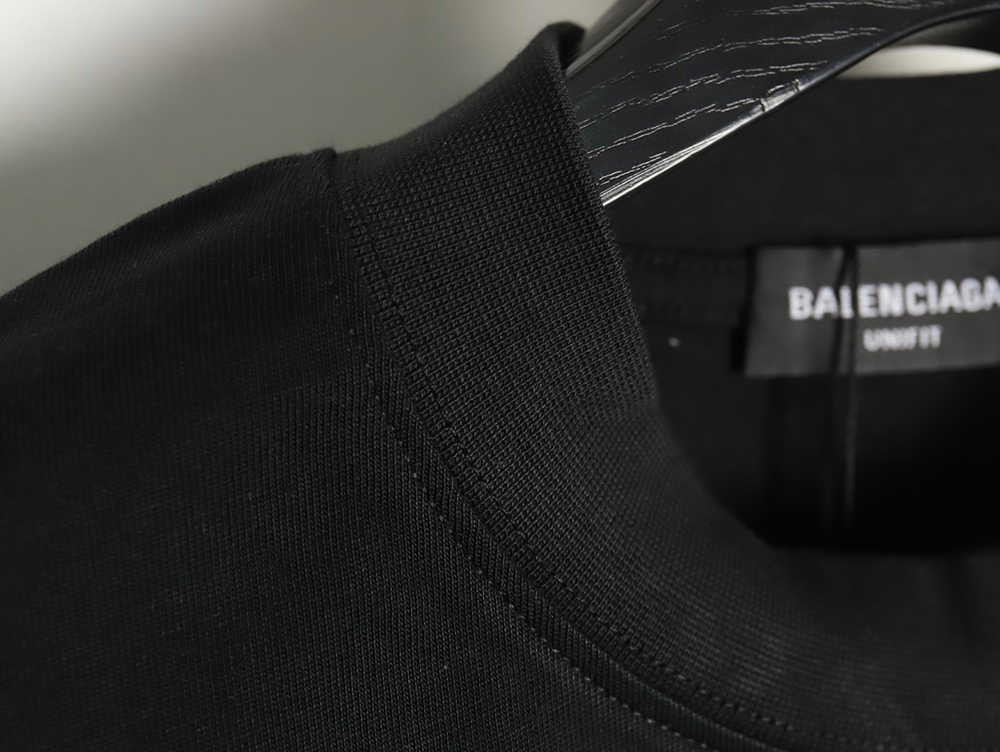 Ba*len*cia*ga small r logo print short sleeve t-shirt tsk1