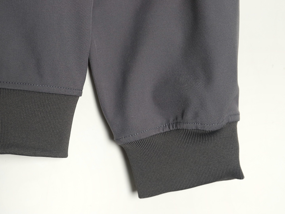 Stone Island Plain Hooded Zip-Up Jacket