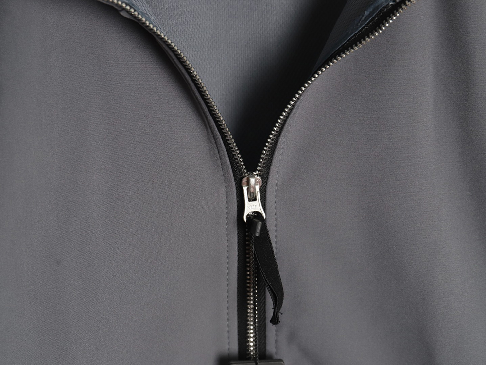 Stone Island Plain Hooded Zip-Up Jacket