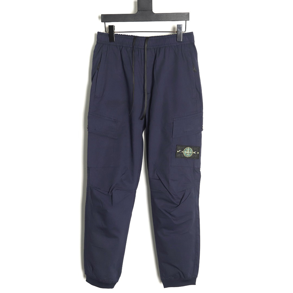 Stone Island Compass patch multi-pocket cargo trousers TSK2