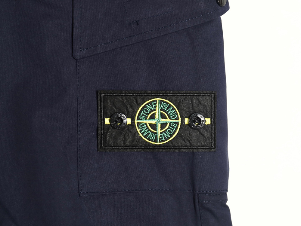 Stone Island Compass patch multi-pocket cargo trousers TSK2