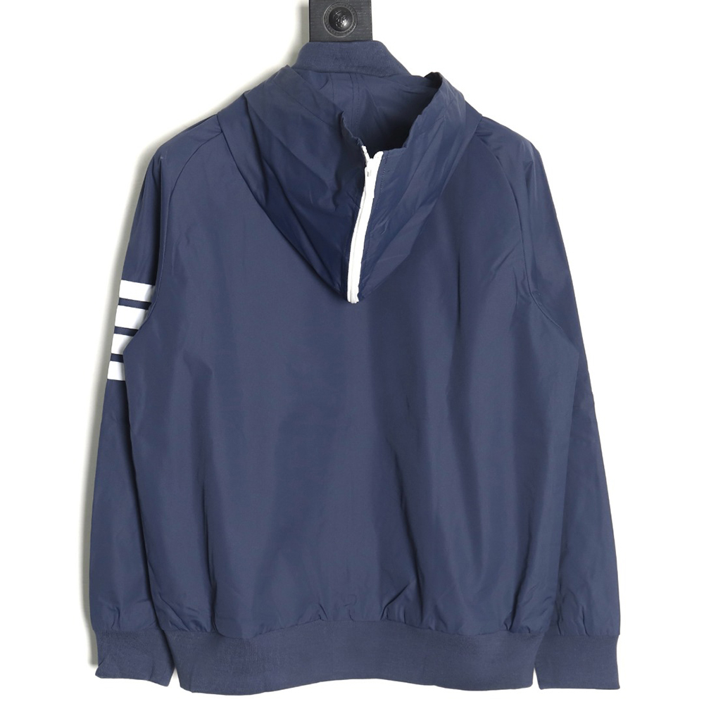 Thom Browne Four Bar Trench Coat TSK1