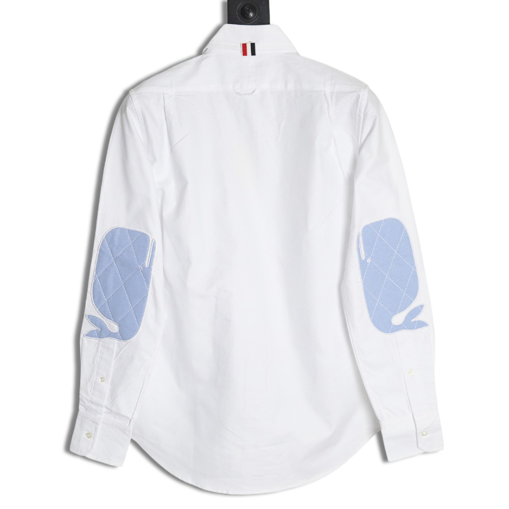 Thom Browne patchwork webbing shirt