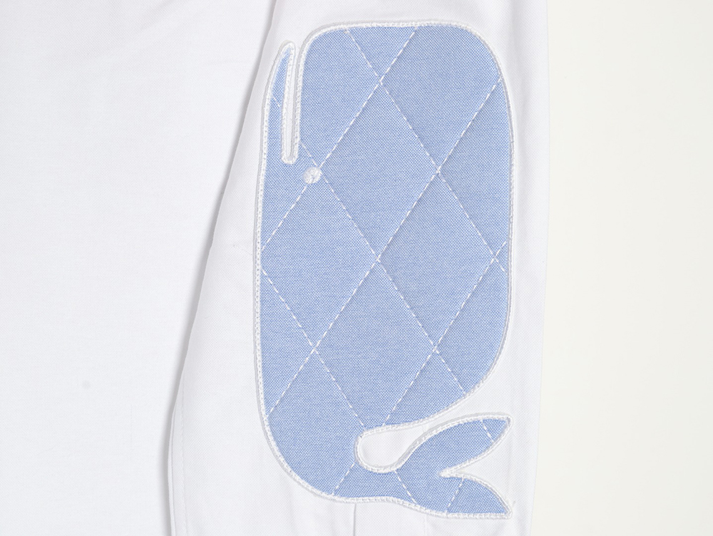 Thom Browne patchwork webbing shirt