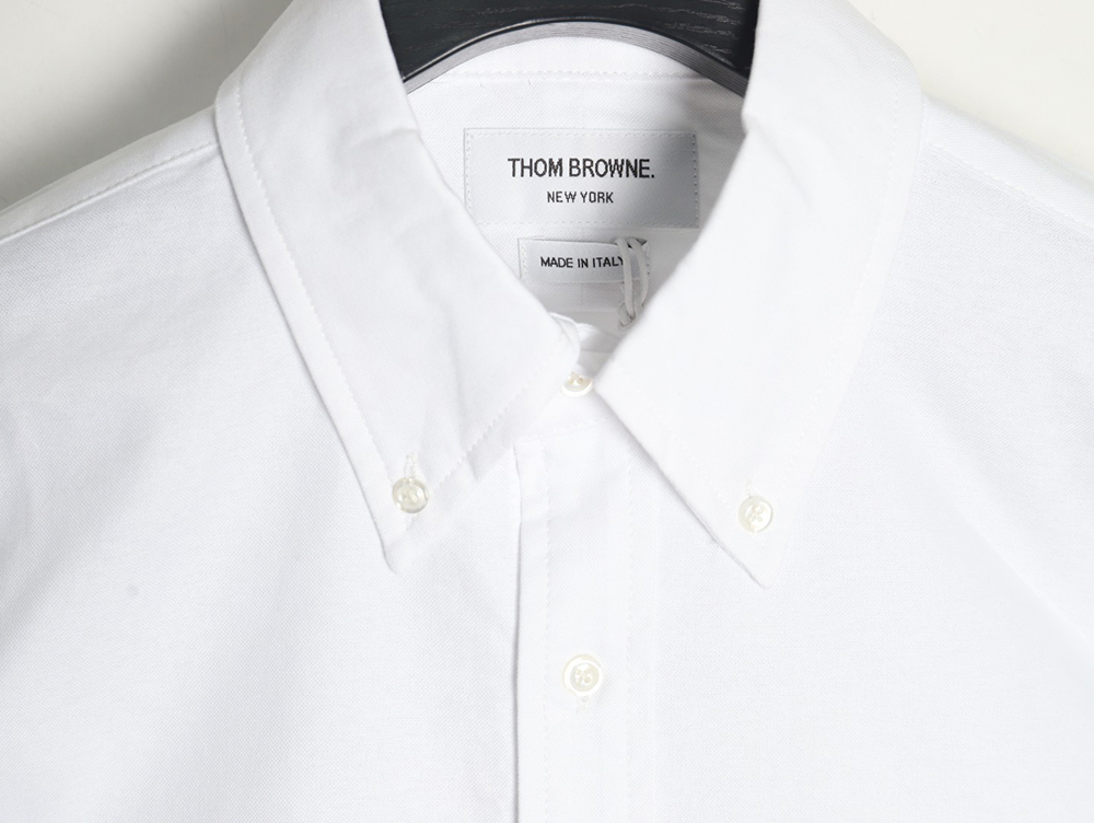 Thom Browne patchwork webbing shirt