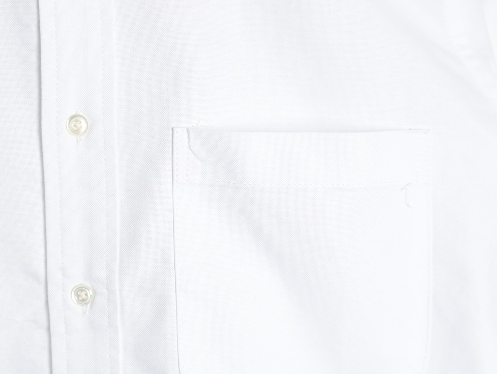 Thom Browne patchwork webbing shirt
