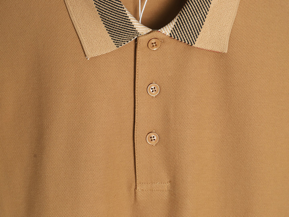 B**rry classic collar check short sleeve polo shirt