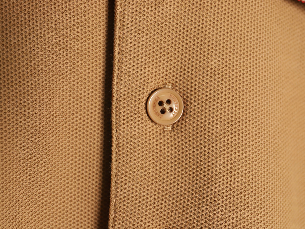 B**rry classic collar check short sleeve polo shirt