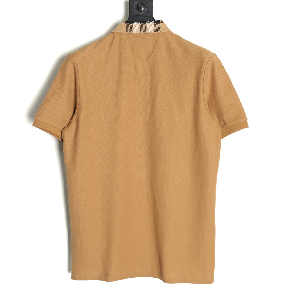 B**rry classic collar check short sleeve polo shirt