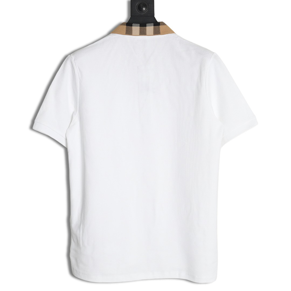 B**rry classic collar check short sleeve polo shirt tsk2