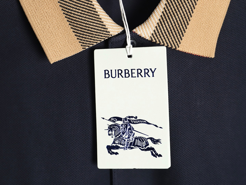 B**rry classic collar check short sleeve polo shirt tsk3