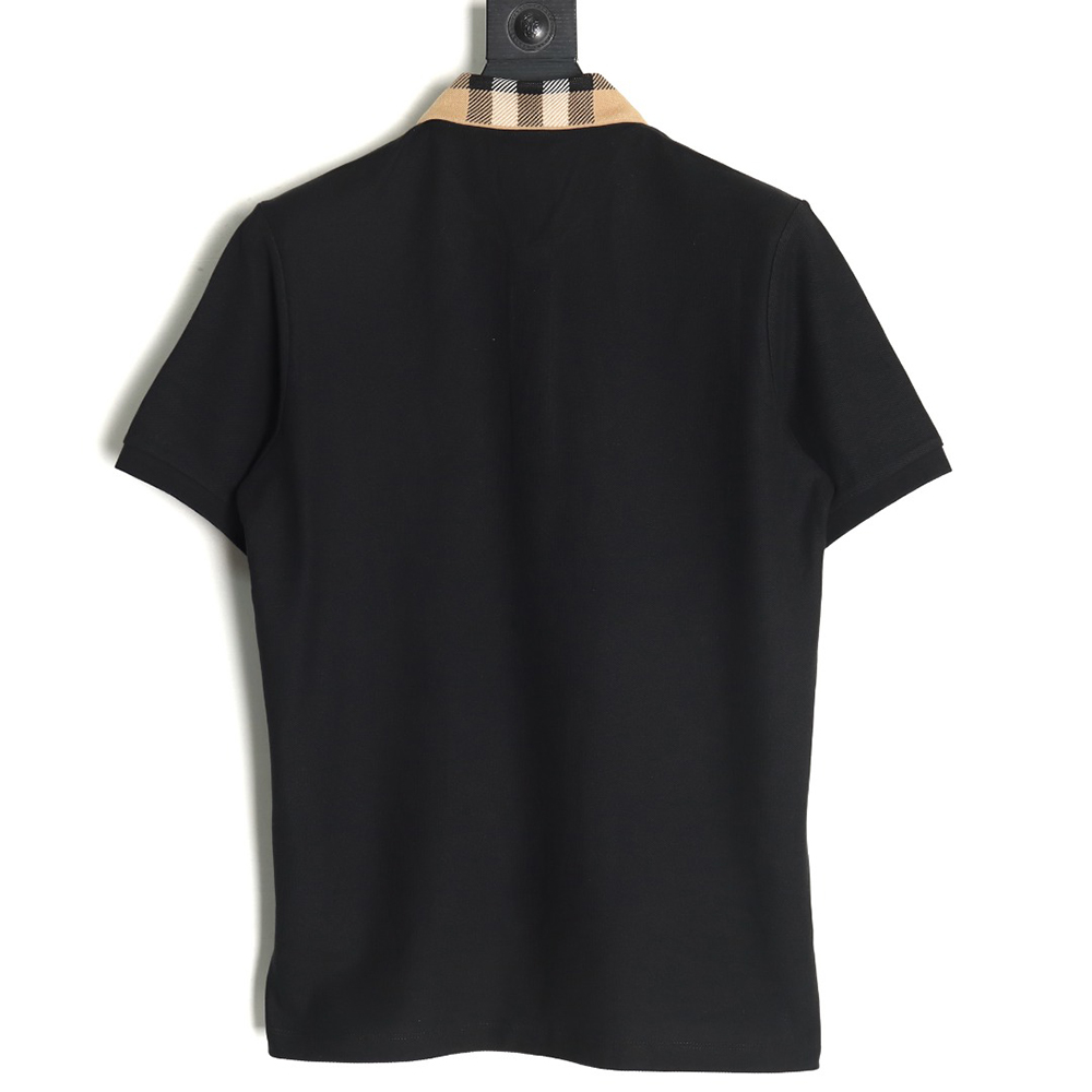B**rry classic collar check short sleeve polo shirt tsk4