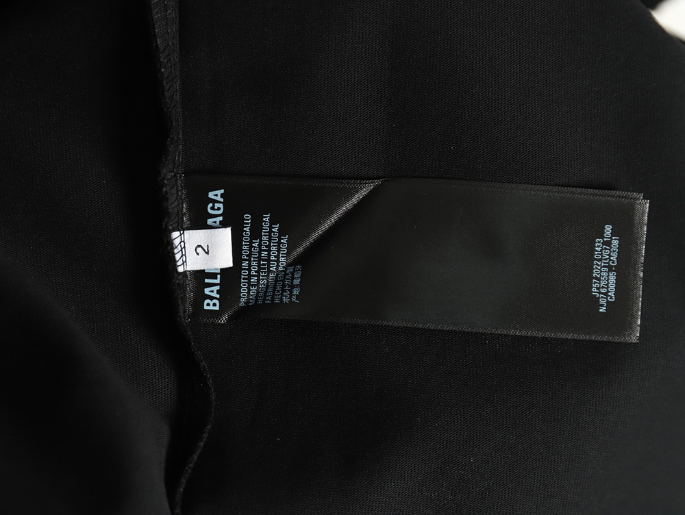 Ba*len*cia*ga emoji print short-sleeved t-shirt tsk1