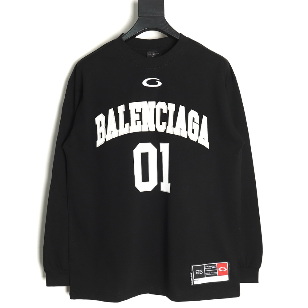Balenciga No. 01 Long Sleeve T-Shirt TSK1