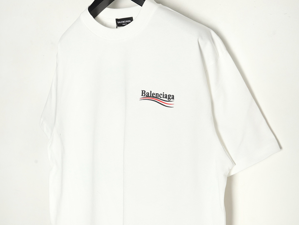 Ba*len*cia*ga coke wave print short sleeves